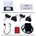Комплект датчиков контроля давления в шинах TPMS для головных устройств на Android 