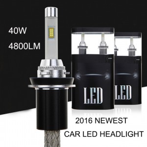 Авто Светодиодная лампа R4 цоколь H1, H3, H4, H7, H8, H9, H11, H13, H15, 9004, 9005 (HB3), 9006 (HB4), 9007, 9012, D4C (D1S, D2S, D3S, D4S), 880/881 (H27), 5202 (H16)  TX 40W Комплект 2 шт.