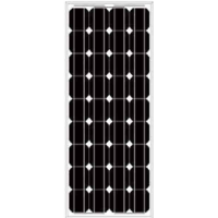 Монокристаллическая панель с ячейкой 125x125  50W